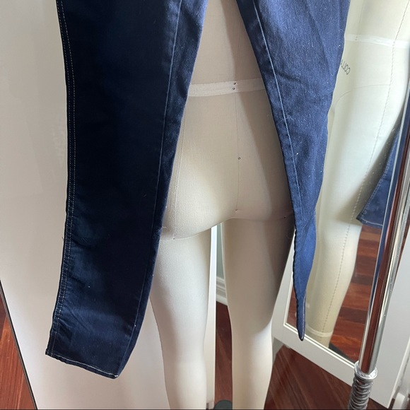 H&M Dark Blue Skinny Jeggings size 12 - Picture 5 of 7